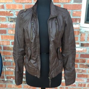 Brown Leather Jacket